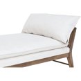 thumbnail image 2 of Daybed With Enchanting Leather Strap Touch, Pillows And Cushion Included, All Hardwood Frame, 1.8 Density Foam Wrapped, White Upholstered, 86.66 In. W, 23.46 H, 35.64 D, 91.18 Lb Fascinating Design,, 2 of 2