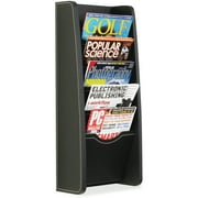Safco 5-pocket Leather-Look Magazine Rack