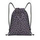 thumbnail image 1 of Fotbe Bat Purple Bolsa Mochila con Cordón Estampada, Bolsa de Gimnasio Deportiva, Bolsa Cinch, Bolsa con Cordón para Hombres y Mujeres-Medium, 1 of 6