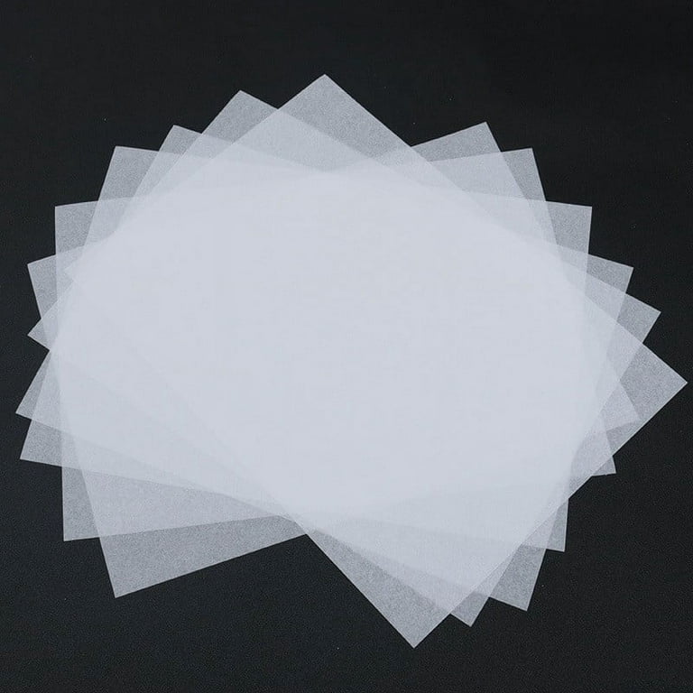 120 Sheets Deli Paper Sheets Transparent Paper Translucent Clear Paper  Tracing Paper for Drawing Wax Paper Printing Sketching Calligraphy Pencil  Ink