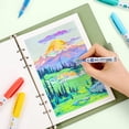 thumbnail image 5 of Arrtx Free Ink Markers, 36 Colors Acrylic Paint Pens, Water-Based Acrylic Markers for Rock Painting, Fabric, Easter Eggs, DIY Crafts, 5 of 10