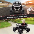thumbnail image 7 of 12V Electric Ride on UTV Car Off-Road Car Truck Car with Remote Control, Large Seat, EVA Tires, Spring Suspension, Ride on Toys for Kids, 7 of 7