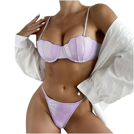 BeAi Modest Swimsuits for Women Long Sleeve Sexy Bikinis for Women Thong Trendy Swimwear 2025 2 Piece Sexy White Beachwear Women Criss Cross Back My Orders Past Orders