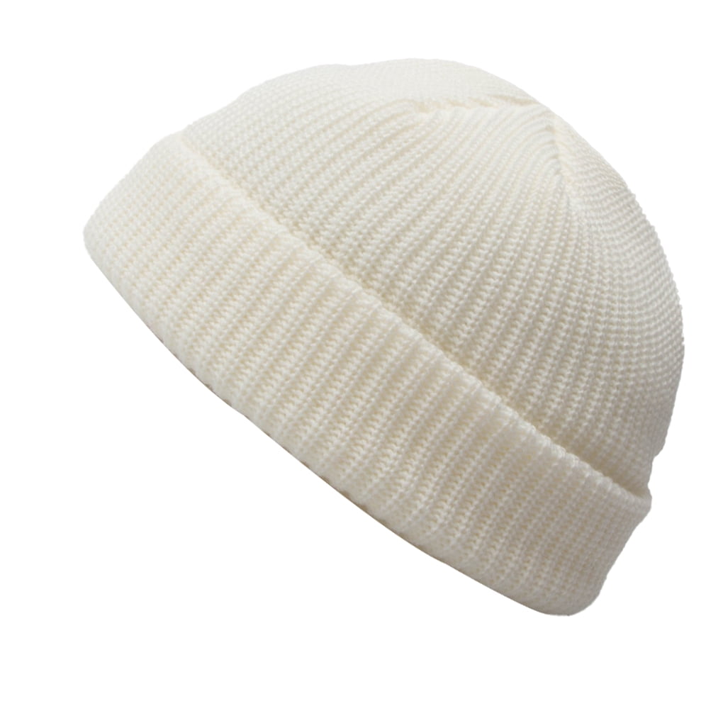 Winter Knitted Yarn Hat DIY Unisex Fashion Outdoor Short Short