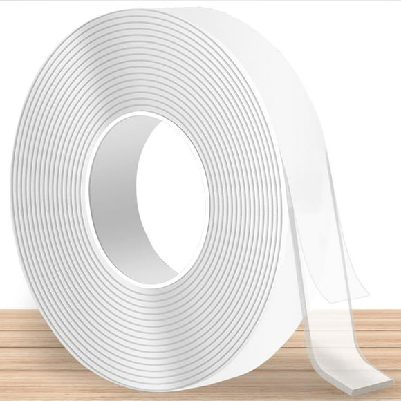 YSTIANN 5cm Heavy Duty Double Sided Tape: Strong Clear Adhesive, Removable Multi-Surface Mounting, 3m AZ78-6305