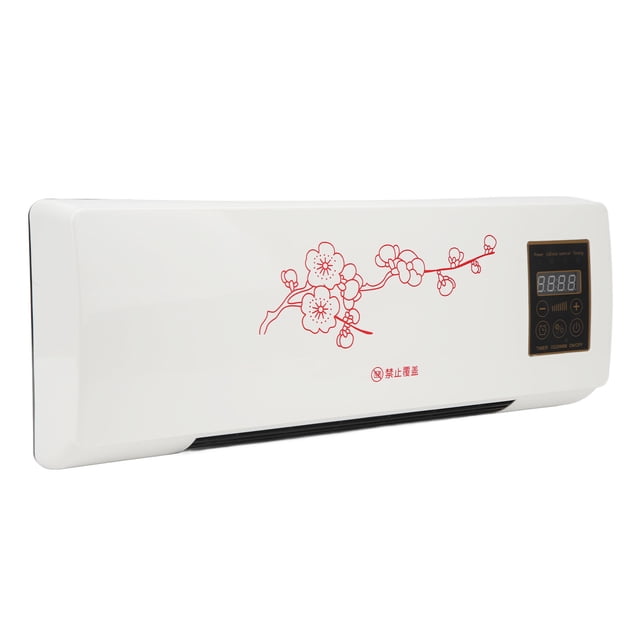 Calentador Eléctrico Portátil, Aire Acondicionado De Pared Con Pantalla Digital De 2000W Para El Hogar