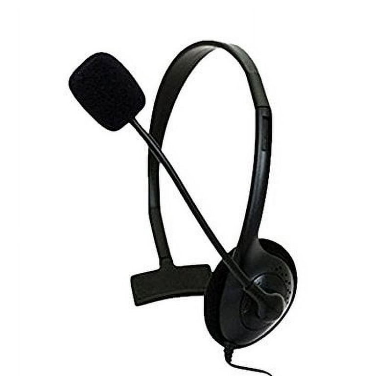 Officiel Microsoft Xbox 360 Casque Boom Microphone Écouteurs Noir
