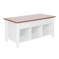 thumbnail image 2 of SalonMore Lift Top Coffee Table Modern Furniture Hidden Compartment and Lift Tabletop White, 2 of 12