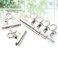 thumbnail image 2 of SHISUYAN 12Pcs Large Metal Hinge Clip Paper File Binder Clips for Pictures Photos Tickets, 2 of 8