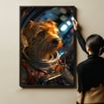 thumbnail image 6 of Dandie Dinmont Terrier Dog Wall Decor - Space Wall Decor - Space Wall Art - Funny Dog Wall Art Poster - Cute Dog Home Decor - Dog Themed Gifts, 6 of 6