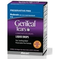 ALCON GenTeal Tears Lubricant Eye Drops, Moderate Liquid Drops, 36 Sterile, SingleUse Vials, 0.