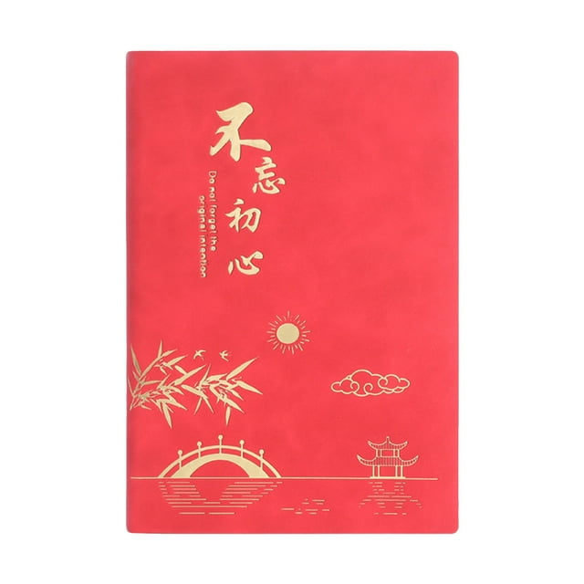 Carnet A5 en Cuir Souple Carnet de Réunion de Bureau d'Affaires