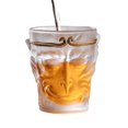 thumbnail image 2 of Vidrio Transparente Esmerilado Monkey King 110 Ml Artículos para El Chino (dorado), 2 of 7