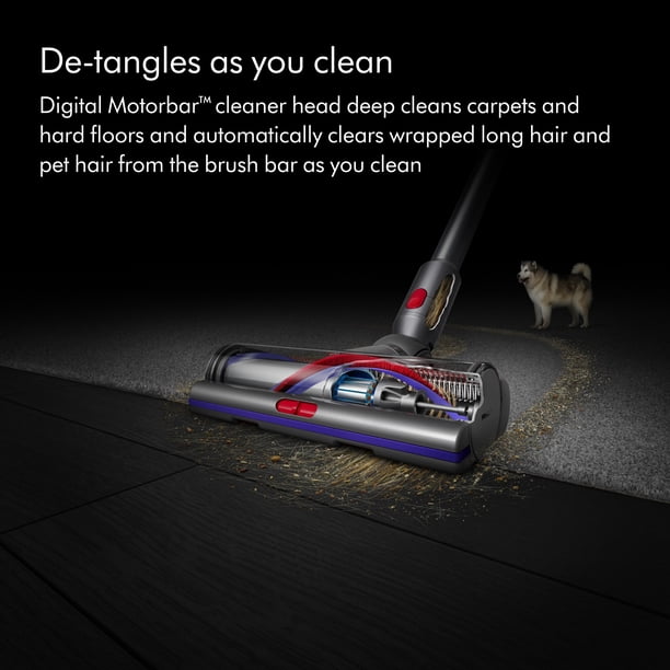 Dyson V15 Detect Cordless Vacuum, Yellow Nickel, Handheld Mode