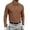 Light Brown#01, variant on Vxararl Men's Polo Shirt Long Sleeve Golf Shirts Lightweight UPF 50  Sun Protection Cool Shirts for Men Work Fishing Outdoor White 3XL