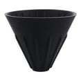 thumbnail image 1 of OULII Silicone Coffee Dripper 2Pcs Black for Tool in Kitchen, 1 of 8