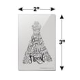 thumbnail image 3 of She Considers a Field and Buys it Proverbs Dress Rectangle Acrylic Fridge Refrigerator Magnet, 3 of 5