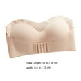 thumbnail image 2 of WHAMVOX  Backless Bras for Women Seamless Detachable Strap Easy to Clean Miss, 2 of 8