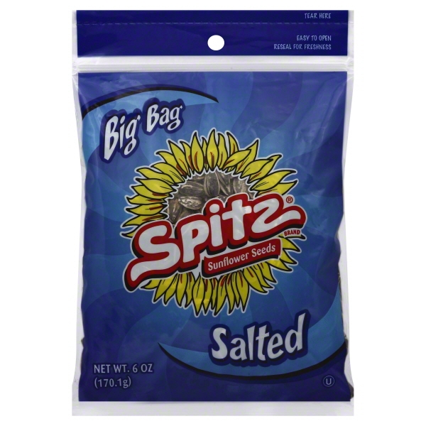 Spitz Salted Sunflower Seeds 6 oz. Bag
