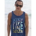 thumbnail image 3 of Pipeline Gradient Surf Graphic - Tank Top Men's, 3 of 4