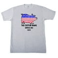 thumbnail image 2 of American Flag Pig with Custom Name - Family Reunion Mens T-shirts, 2 of 3