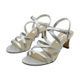 thumbnail image 2 of Nina Genaya Strappy Evening Sandals, 2 of 7
