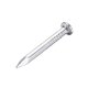 4-inch Length Carbon Steel Point Tip Wall Cement Nail Black 10pcs