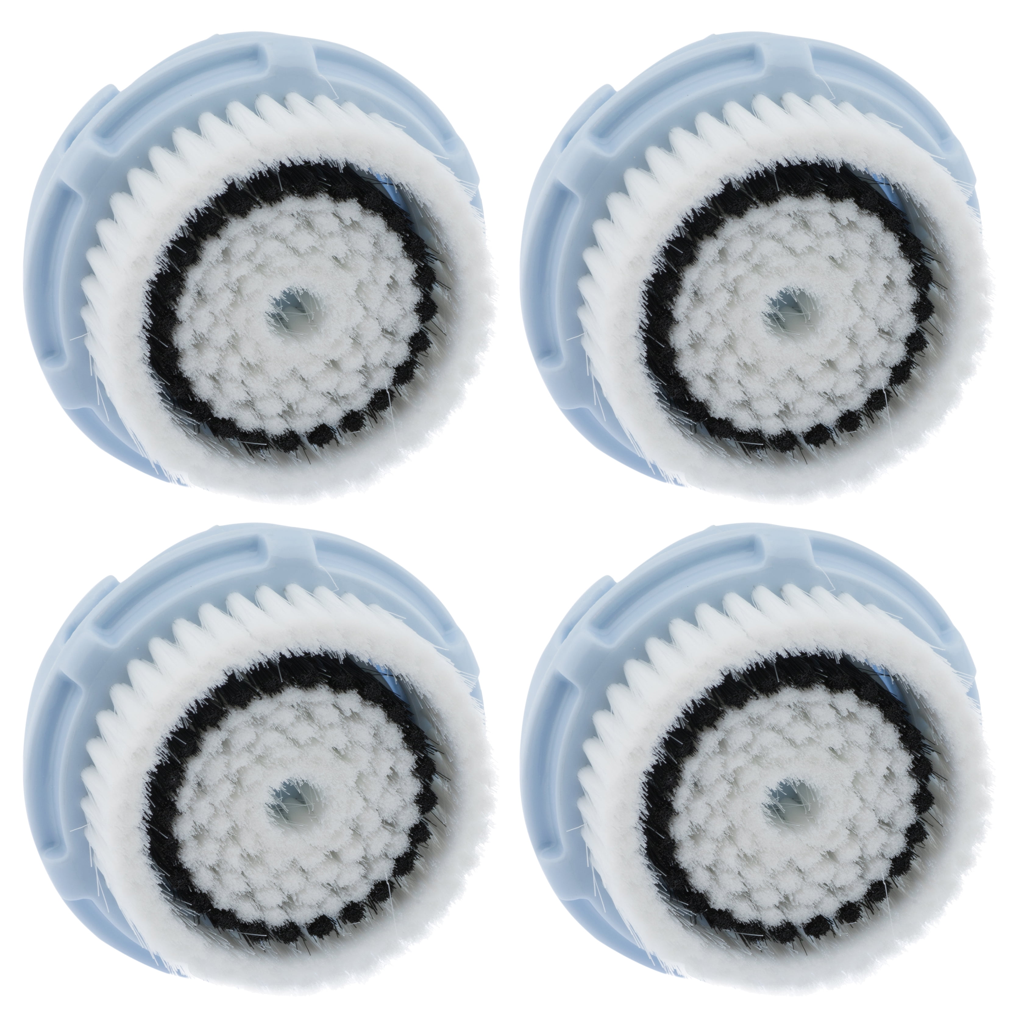 4-Pack Delicate Skin Facial Cleansing Brush Heads (Compatible with Clarisonic Mia 2 Pro)