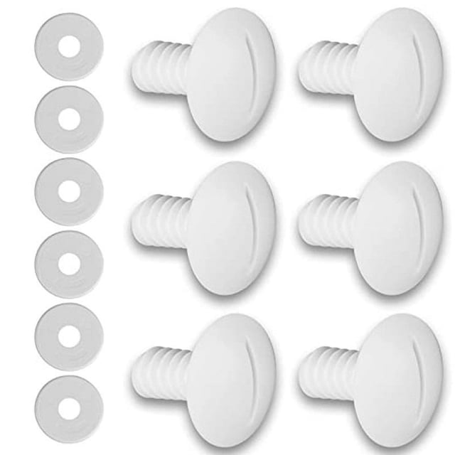 Kit de tornillos de cubo de tornillo, tornillo de plástico para piscina, limpiador de piscinas, limpiador de lavadora, accesorios de herramientas de limpieza