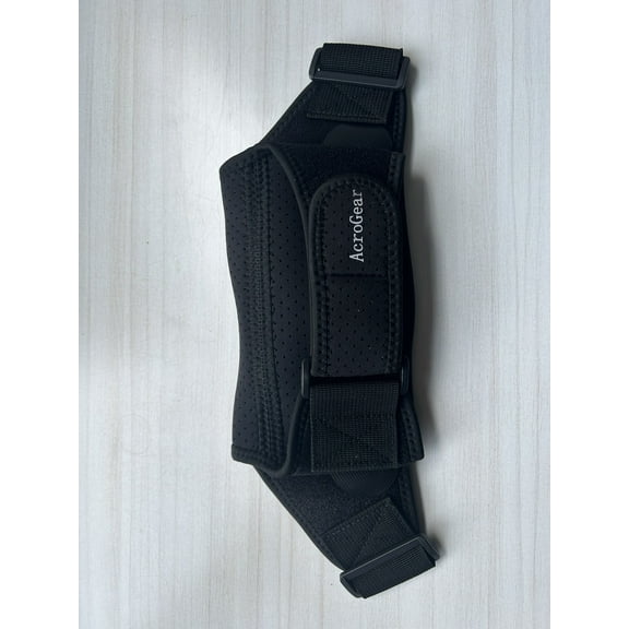 Acrogear Knee Pads Compression Leg Sleeve Knee Sleeve for All Sports Wrestling Protector Gear, 1 Pair of Knee Paded