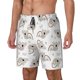 thumbnail image 1 of Fotbe Cartoon Koala Traje de Baño para Hombre – Shorts de Natación de Secado Rápido con Forro y Bolsillos-Large, 1 of 6