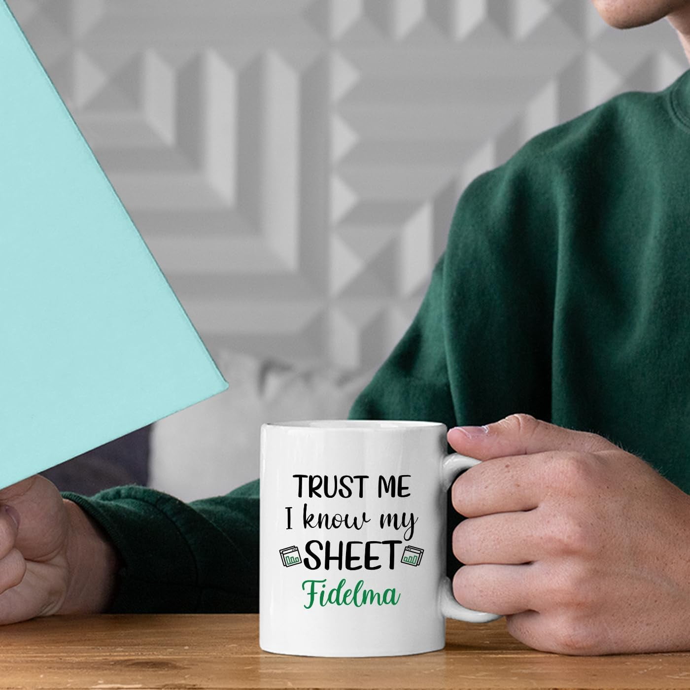 CPA Coffee Mug - 11oz White Ceramic Mug With Funny Accountant Quote, Microwave Safe, Printed In USA