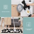 thumbnail image 6 of Black Daisy Flower Golden Centers Pattern Kitchen Rugs Sets Of 3,Kitchen Runner Rugs Non Skid Washable,Decorative Kitchen Floor Mats for Kitchen,Sink,Laundry,17"x30"+ 17"x47" + 17"x59", 6 of 6