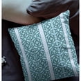 thumbnail image 2 of Amrita Sen Suede Zippered Pillow With Blue And Brown CAPL274FSDS-ZP-18x18, 2 of 4