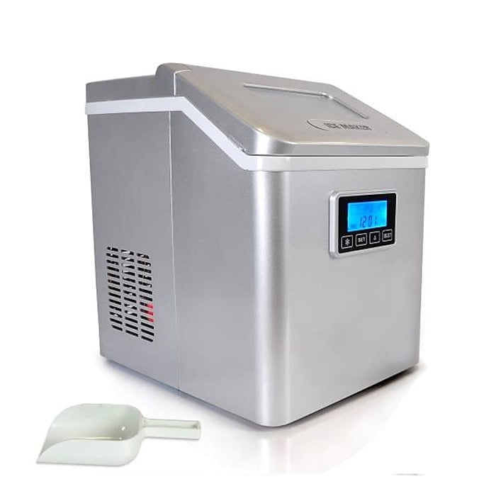 Nutrichef countertop ice maker digital water tapping ability Walmart