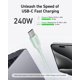 thumbnail image 3 of Cable USB C Anker Biobraded tipo C de carga rápida de 3 pies, verde, 3 of 7