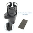 thumbnail image 2 of New Style Multifunctional Vehicle-Mounted Cup Holder Carbon Fibre Rotatable Extension-Type, 2 of 7