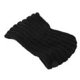 thumbnail image 6 of Women Sequin Knitted Hairband Flower Rhinestone Beaded Ear Warmer Wide Head Wrap, 6 of 19