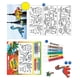 thumbnail image 4 of Window Paint Art Stickers Baking Free Easy Cleaning Safe DIY Window Art Painting Kit Kid DIY Painting Toy Dinosaur Model, 4 of 4