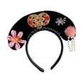 thumbnail image 1 of Tocado chino Hanfu perfecl diadema floral con corona estilo G, 1 of 7