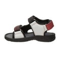 thumbnail image 2 of Rugged Bear Boys Open Toe Sport Sandals. (Toddler Little Kids), Black Red, 6, 2 of 5