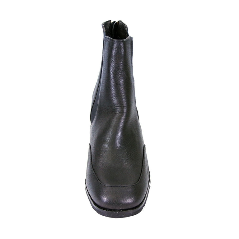 PEERAGE Cheyenne Women s Wide Width Leather Dress Ankle Boots