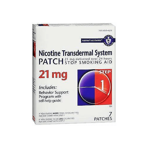 6 packs of cigarettes a day Habitrol Nicotine Transdermal System Stop Smoking Aid Patch Step 1, 6-Pack