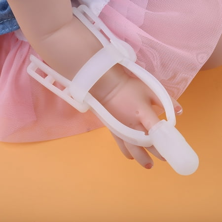 Walfront Silicone Non Toxique Bebe Enfants Garde De Doigt Stop Pouce Sommeil Sucer Le Traitement De Bande De Poignet Bebe Sucer Stop Sucer Le Poignet Walmart Canada