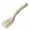 White, variant on Barbecue Bar Set for Grilling Enhancement Stainless Steel Pocket Clippin Kitchen Tools for Flip Grip and Secure Hold, 29.5 cmx7 cm, Black