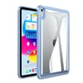 thumbnail image 2 of Dteck Transparent Case for iPad 10th Generation 10.9 inch 2022, iPad 11-inch (A16) 2025 Shockproof Slim Lightweight Anti-Scratch Case TPU Flexible Frame Clear Hard Acrylic Back Cover,Blue, 2 of 8