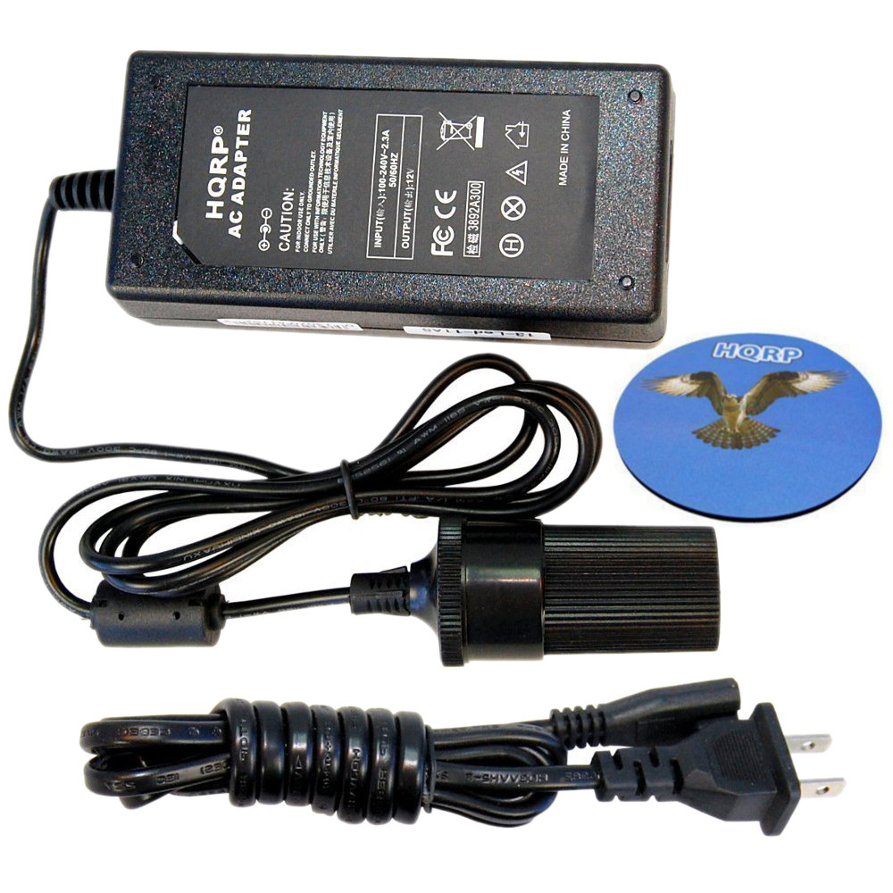 HQRP Powerful 84W Car Charger Converter AC to 12V DC for Engel Portable