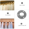 thumbnail image 6 of Clothline Pole Pedestals Curtain Rod Holder Clothes Base Tie Home Supply Closet Socket, 6 of 6