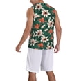 thumbnail image 2 of Sikiie Lilies Flowers Basketball Jersey Reversible Men's Mesh Athletic Sports Shirts Training Practice S-4XLSmall, 2 of 6