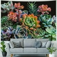 thumbnail image 4 of GOSMITH Succulents Tapestry Wall Hanging Tapestries for Bedroom Home Decorates Tapestrys Aesthetic Wall Hanging Decorates for Living Room Painting, 4 of 6